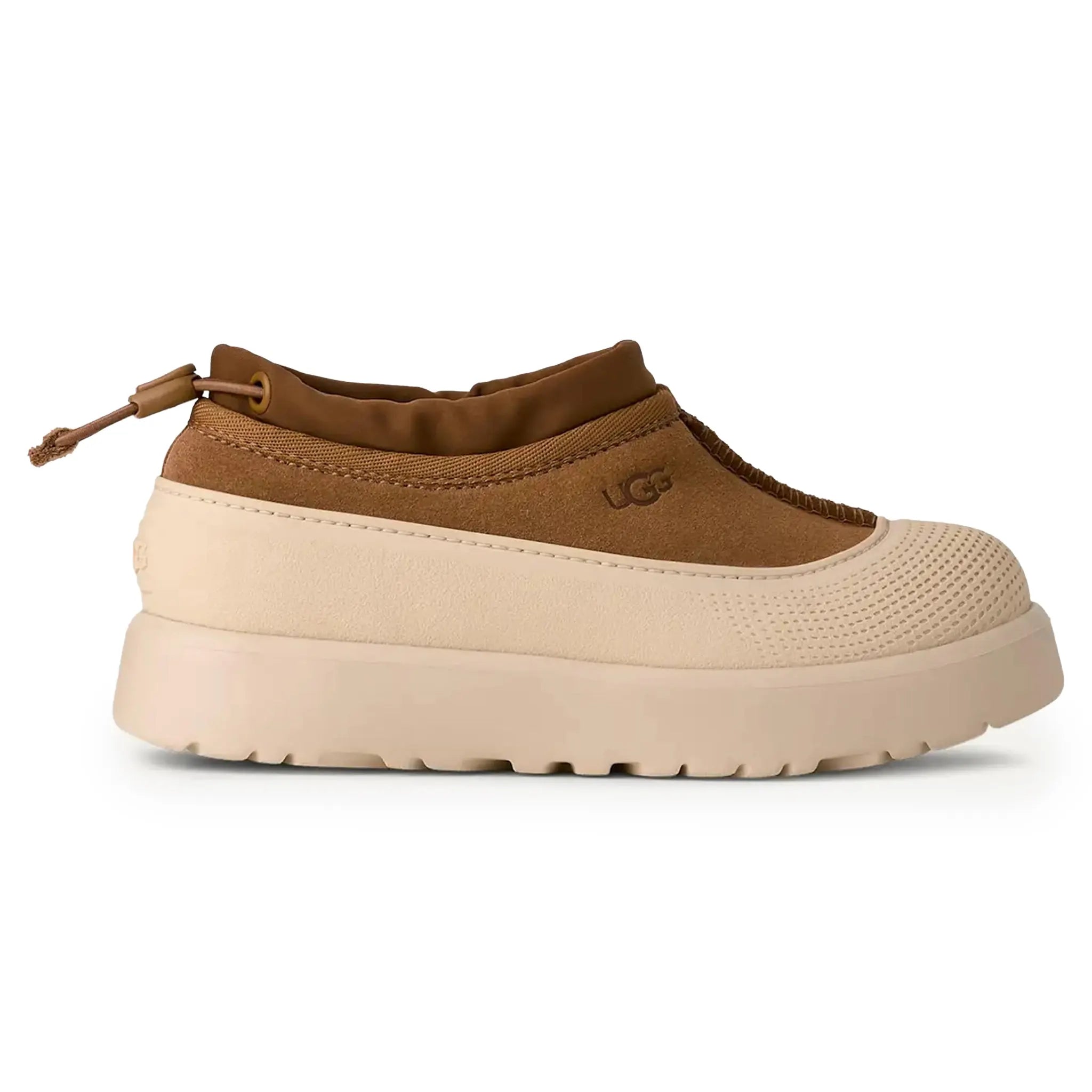 Side View of UGG Tasman Weather Hybrid Kids Brown Boots UGGA5015154233